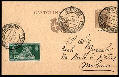 Italia / Colonie / Tripolitania / Posta Ordinaria