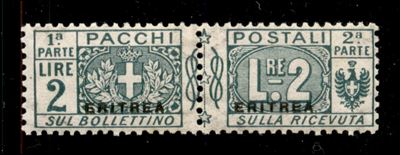 Italia / Colonie / Eritrea / Pacchi Postali