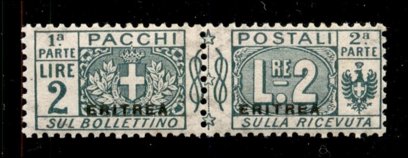 Italia / Colonie / Eritrea / Pacchi Postali