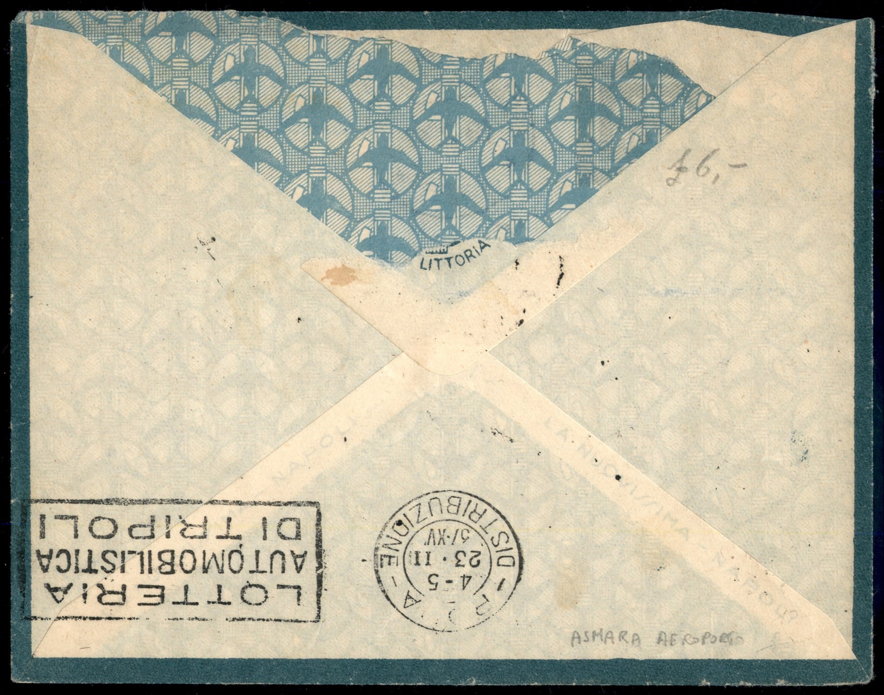 Italia / Colonie / Eritrea / Aerogrammi