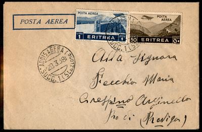 Italia / Colonie / Africa Orientale Italiana / Aerogrammi