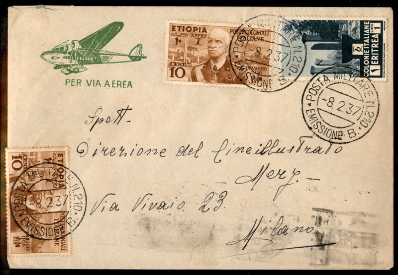Italia / Colonie / Etiopia / Posta Militare