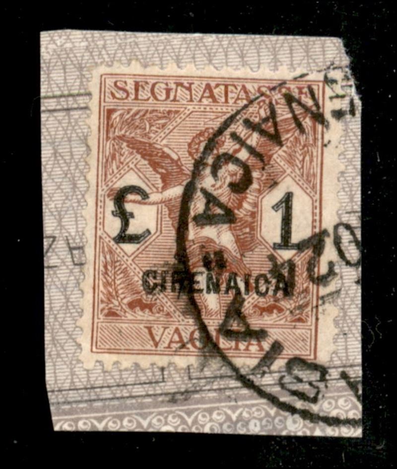 Italia / Colonie / Cirenaica / Segnatasse per Vaglia