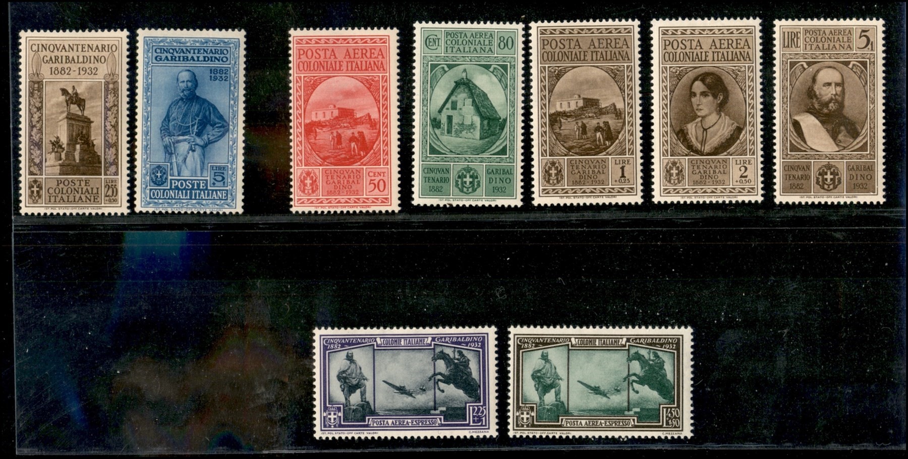 Italia / Colonie / Emissioni Generali / Posta Ordinaria + Aerea