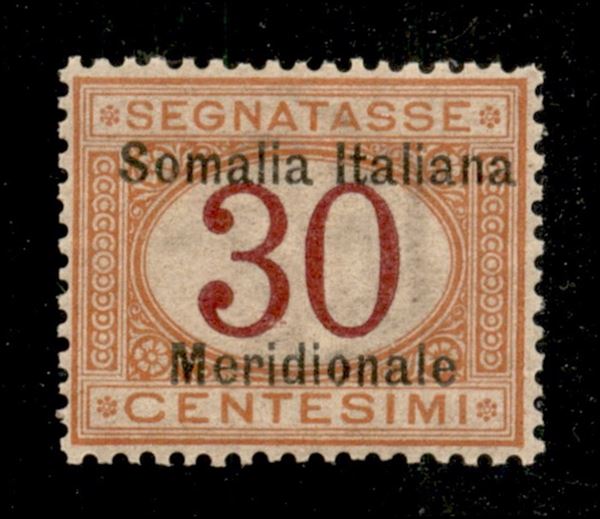 ITALIA / Colonie / Somalia / Segnatasse
