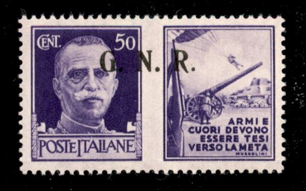 ITALIA / RSI / G.N.R. Brescia / Propaganda di Guerra