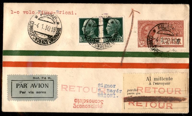 Italia / Regno / Aerogrammi