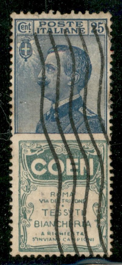 Italia / Regno / Vittorio Emanuele III / Francobolli Pubblicitari