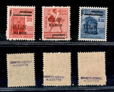 Italia / C.L.n. / Barge / Posta Ordinaria