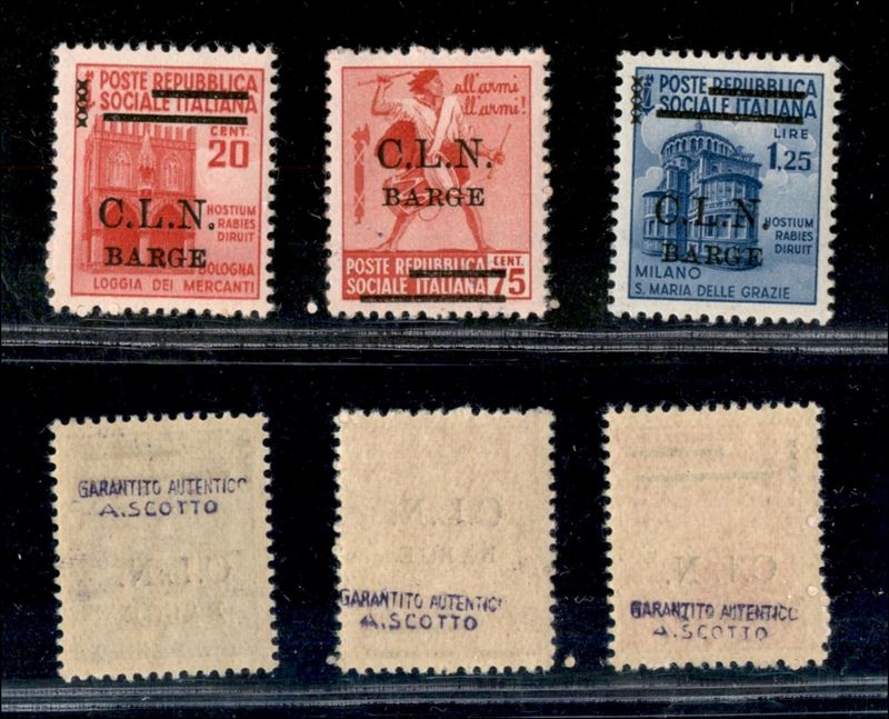 Italia / C.L.n. / Barge / Posta Ordinaria