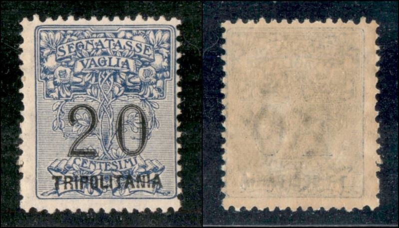 Italia / Colonie / Tripolitania / Segnatasse per Vaglia