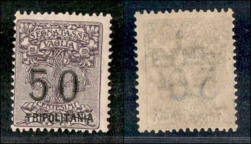 Italia / Colonie / Tripolitania / Segnatasse per Vaglia