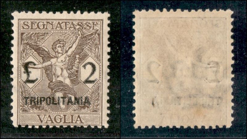 Italia / Colonie / Tripolitania / Segnatasse per Vaglia