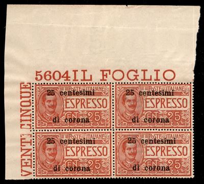 Italia / Occupazioni i Guerra Mondiale / Trento e Trieste / Espressi