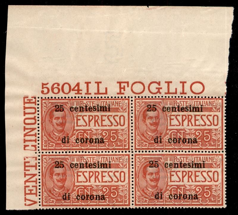 Italia / Occupazioni i Guerra Mondiale / Trento e Trieste / Espressi