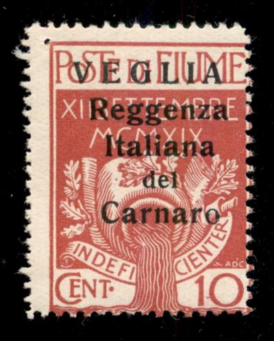 Italia / Occupazioni i Guerra Mondiale / Veglia / Posta Ordinaria
