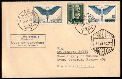 Svizzera / Aerogrammi