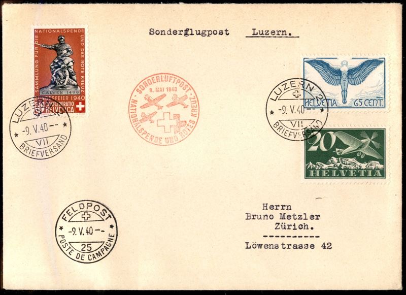 Svizzera / Aerogrammi