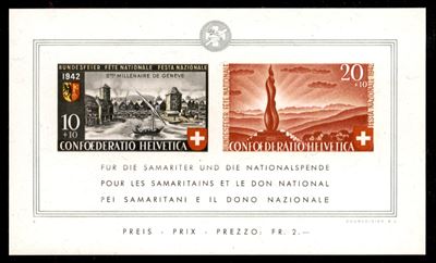 Svizzera / Foglietti
