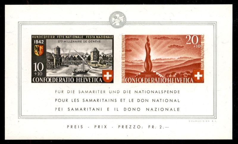 Svizzera / Foglietti