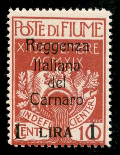 Italia / Occupazioni i Guerra Mondiale / Fiume / Posta Ordinaria