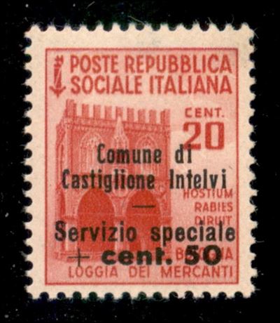 Italia / Emissioni Locali / Castglione D'intelvi / Posta Ordinaria