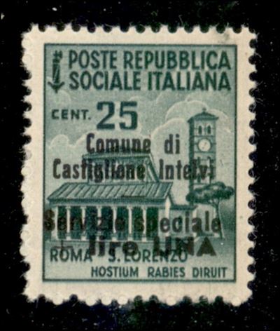 Italia / Emissioni Locali / Castglione D'intelvi / Posta Ordinaria