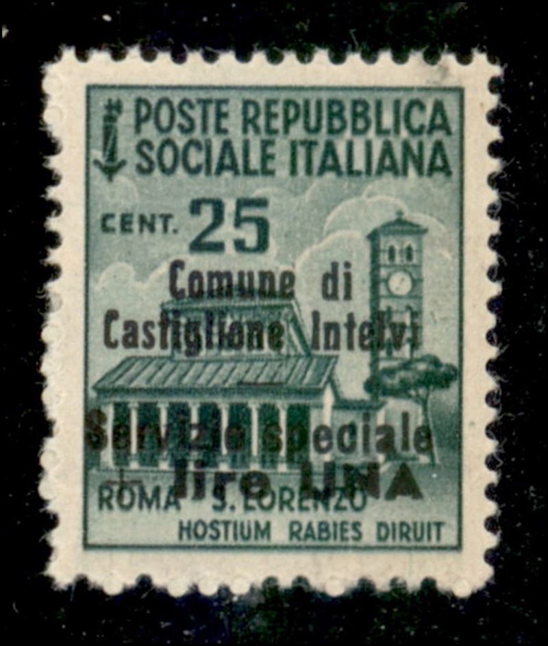 Italia / Emissioni Locali / Castglione D'intelvi / Posta Ordinaria