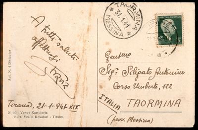 Italia / Occupazioni II Guerra Mondiale / Albania / Posta Ordinaria