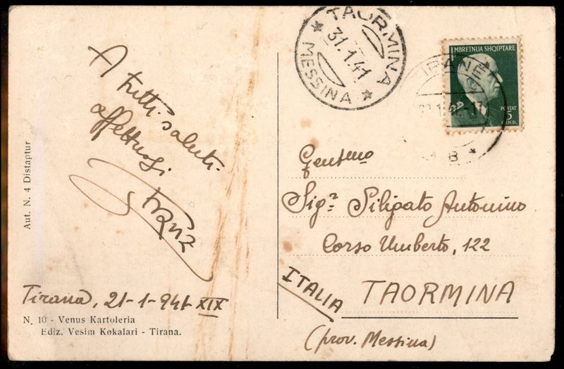 Italia / Occupazioni II Guerra Mondiale / Albania / Posta Ordinaria