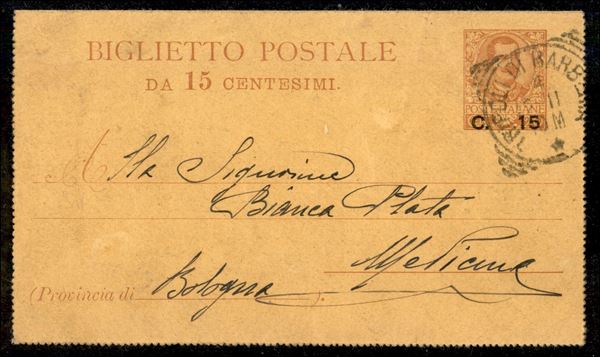 ITALIA / Uffici Postali all'Estero / Levante / Tripoli di Barberia / Posta ordinaria