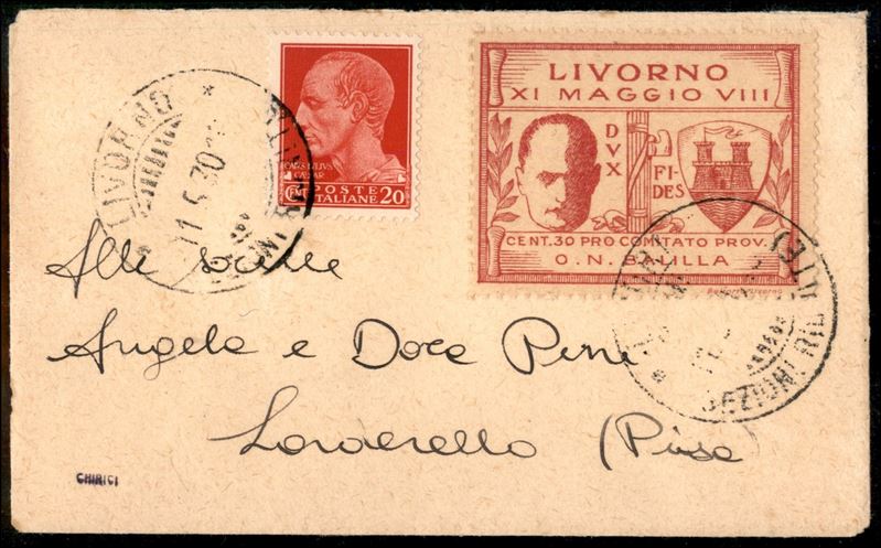 Italia / Emissioni Locali / Livorno / Posta Ordinaria