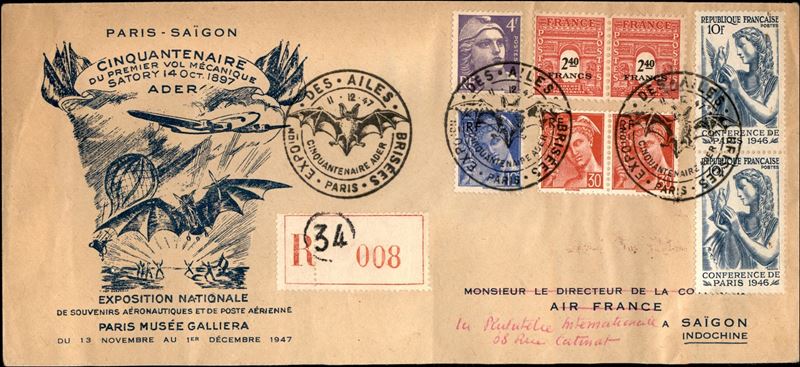 Francia / Aerogrammi