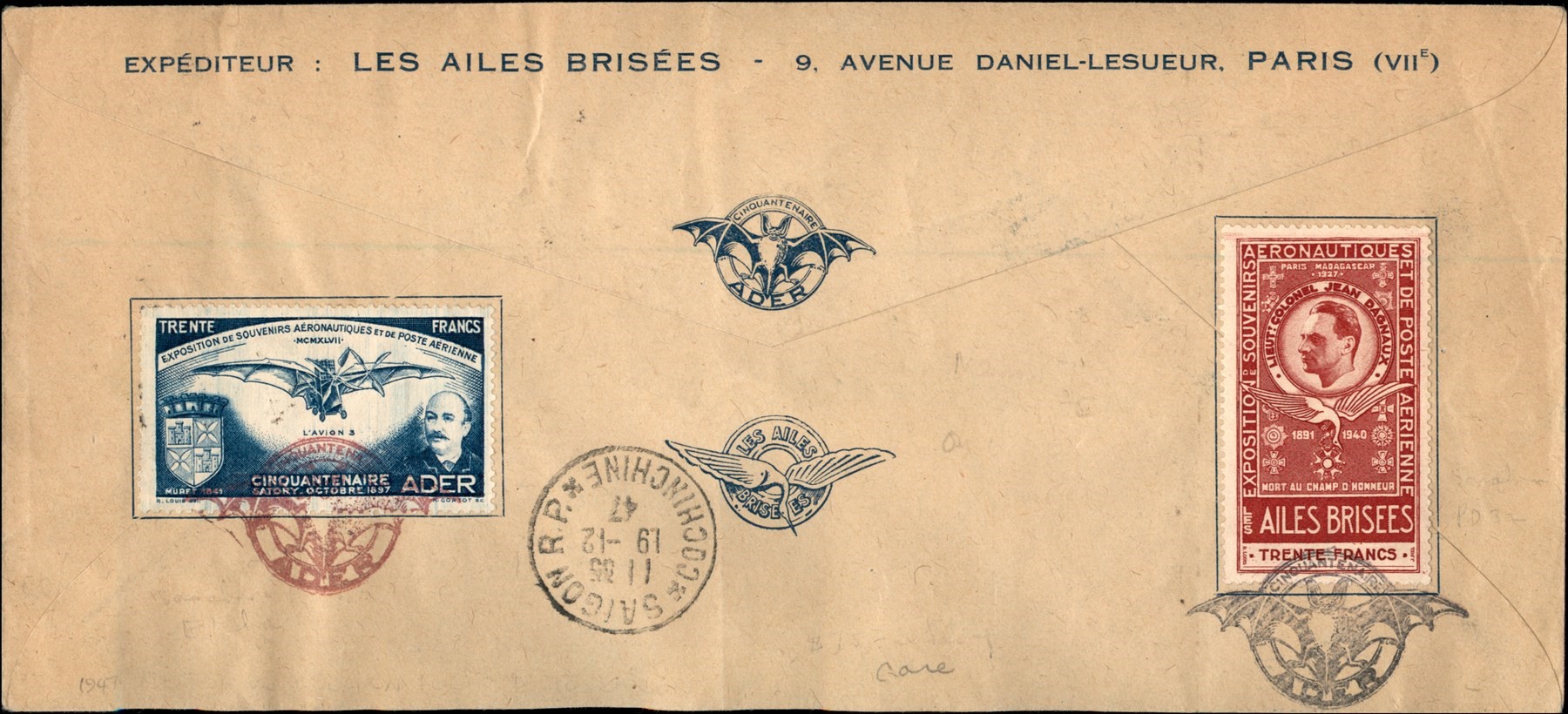 Francia / Aerogrammi