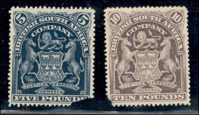British South Africa / Posta Ordinaria