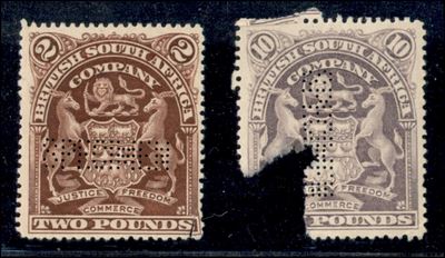 British South Africa / Posta Ordinaria