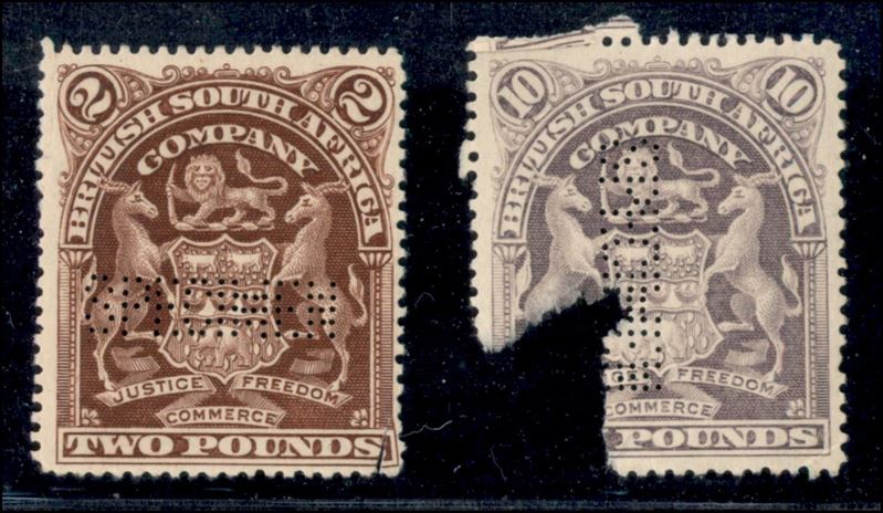 British South Africa / Posta Ordinaria
