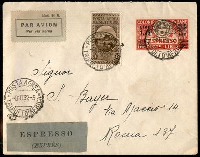 Italia / Colonie / Emissioni Generali / Aerogrammi