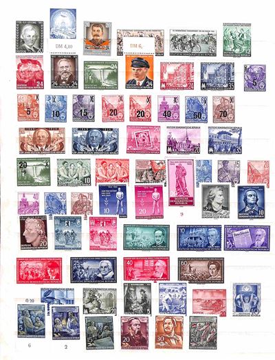 Germania / Ddr / Posta Ordinaria