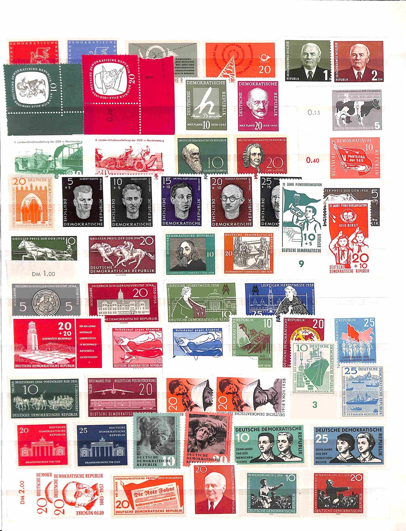 Germania / Ddr / Posta Ordinaria