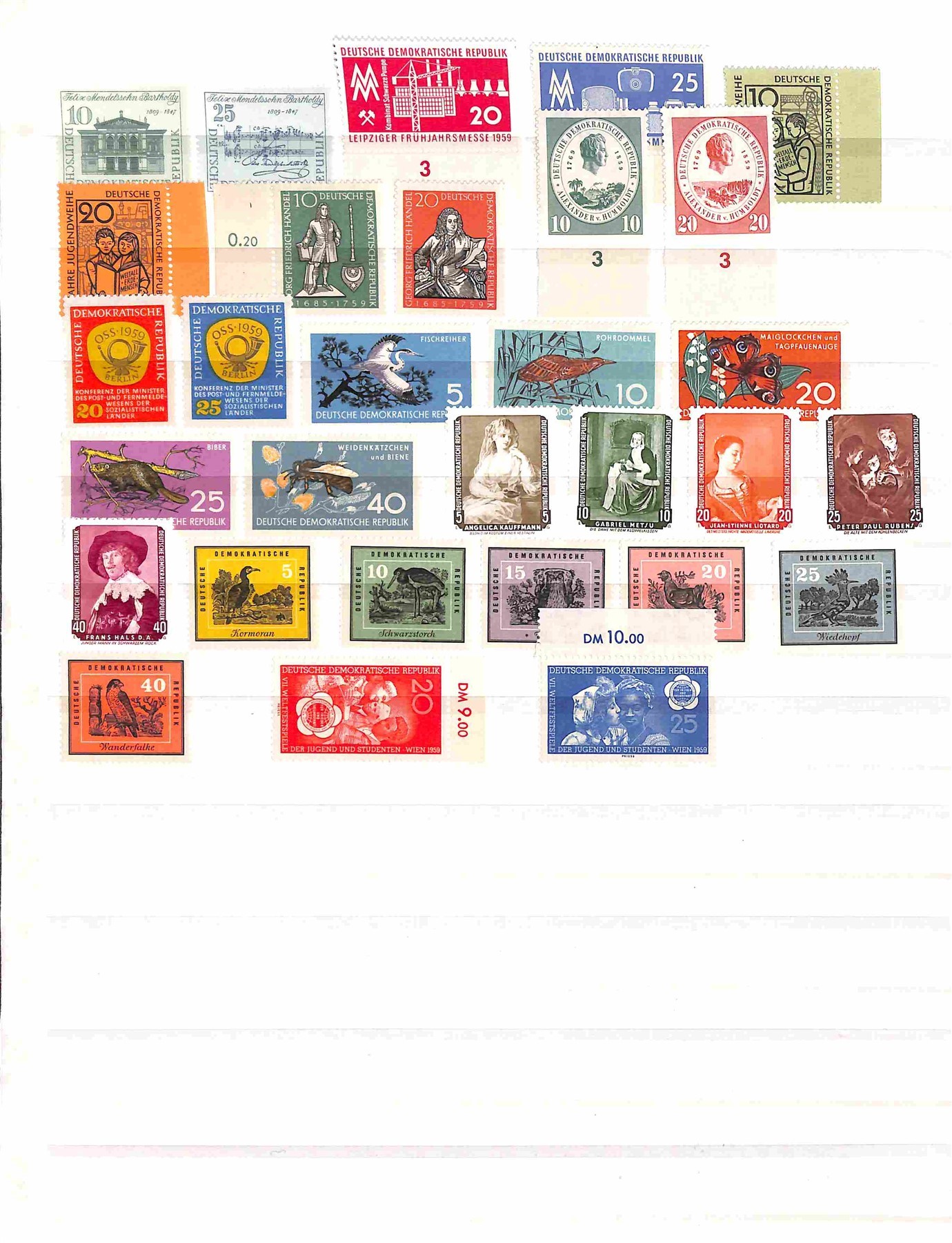 Germania / Ddr / Posta Ordinaria