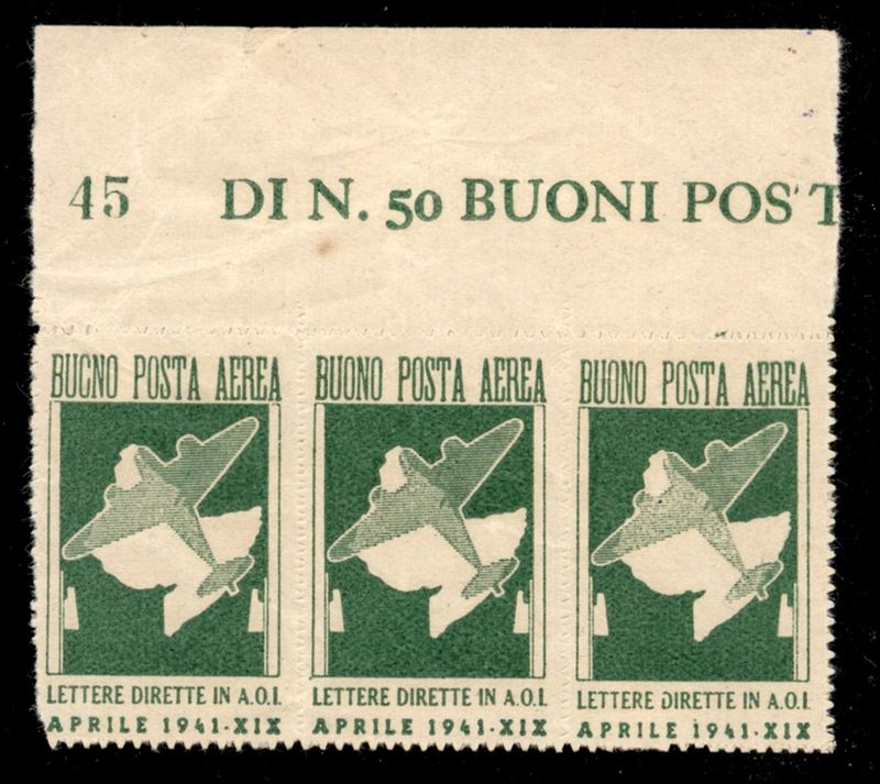 Italia / Colonie / Africa Orientale Italiana / Franchigia Militare