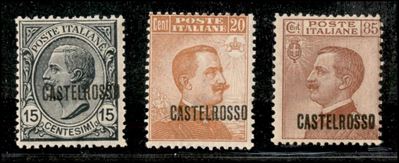 Italia / Colonie / Castelrosso / Posta Ordinaria