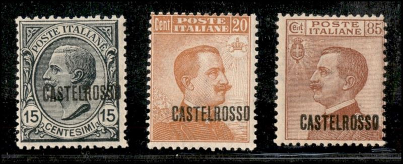 Italia / Colonie / Castelrosso / Posta Ordinaria