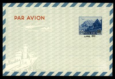 San Marino / Aerogrammi