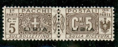 Italia / Colonie / Libia / Pacchi Postali