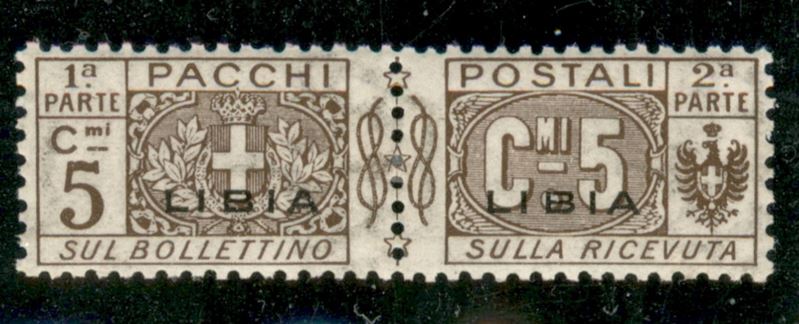 Italia / Colonie / Libia / Pacchi Postali