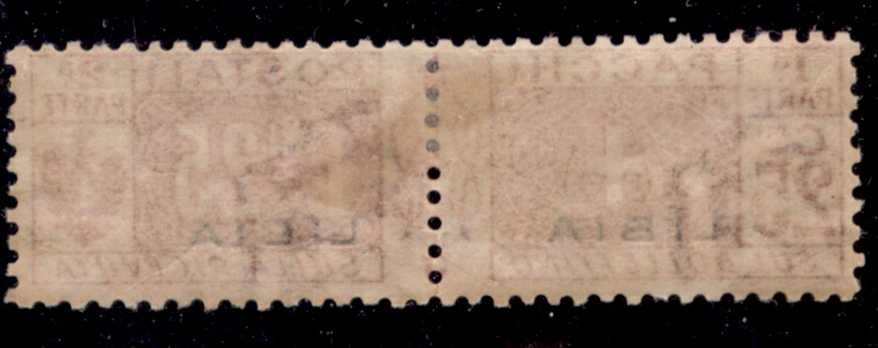 Italia / Colonie / Libia / Pacchi Postali