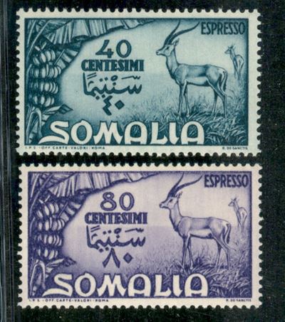 Italia / Colonie / Somalia a.f.I.s. / Espressi