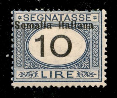 Italia / Colonie / Somalia / Segnatasse